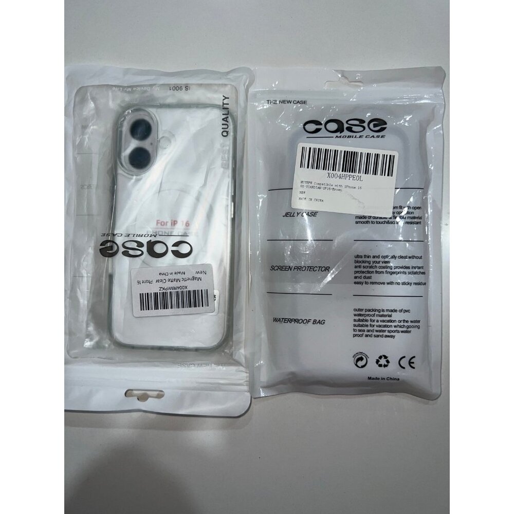 Clear Transparent Phone Case for iPhone - Clear IPHONE 16